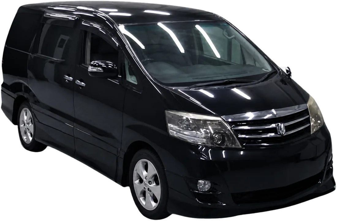 Toyota Alphard MPV for hire in Lusaka