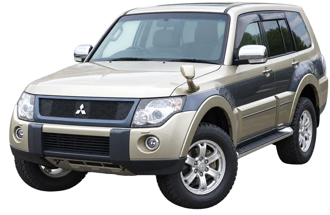 Mitsubishi Pajero from the Chilus Logistics fleet in Lusaka
