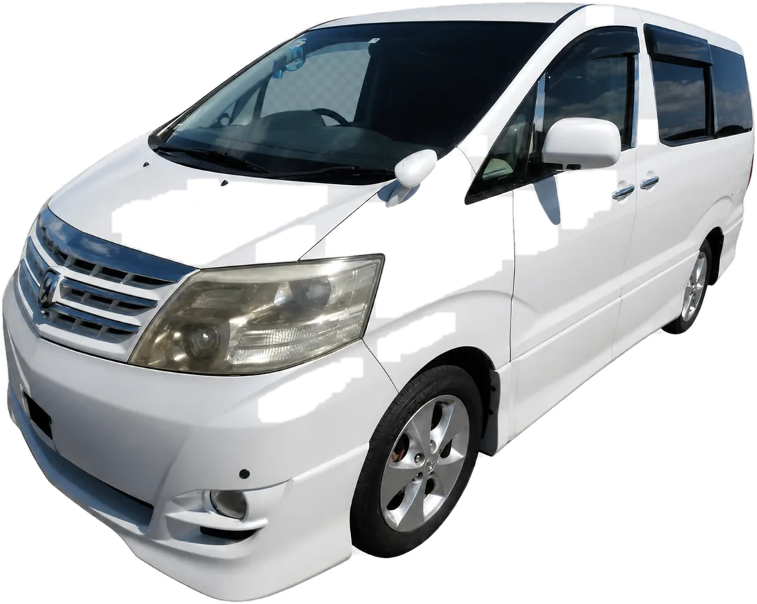 Toyota Alphard MPV for hire in Lusaka